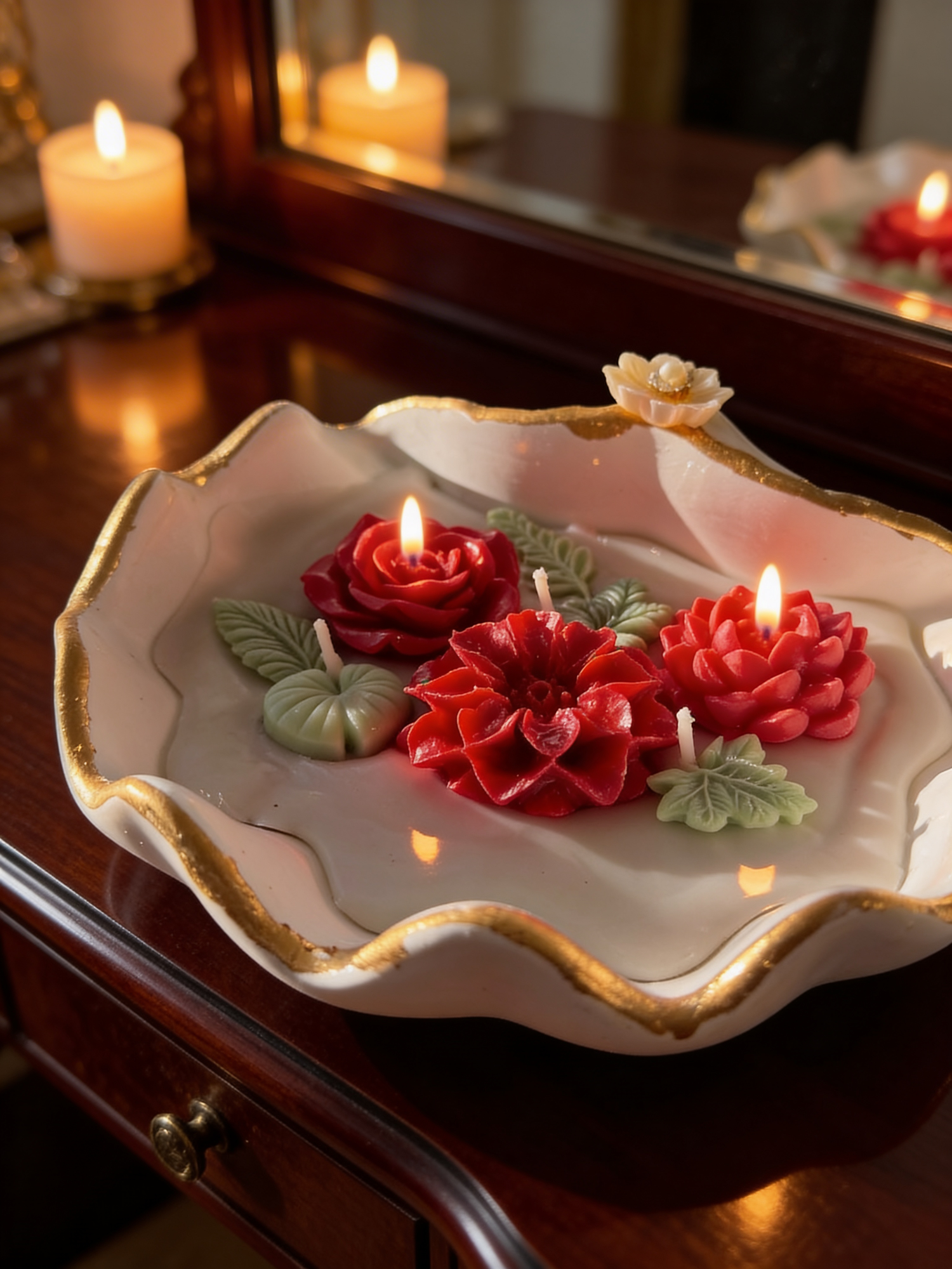 Crimson Luxe Arrangement