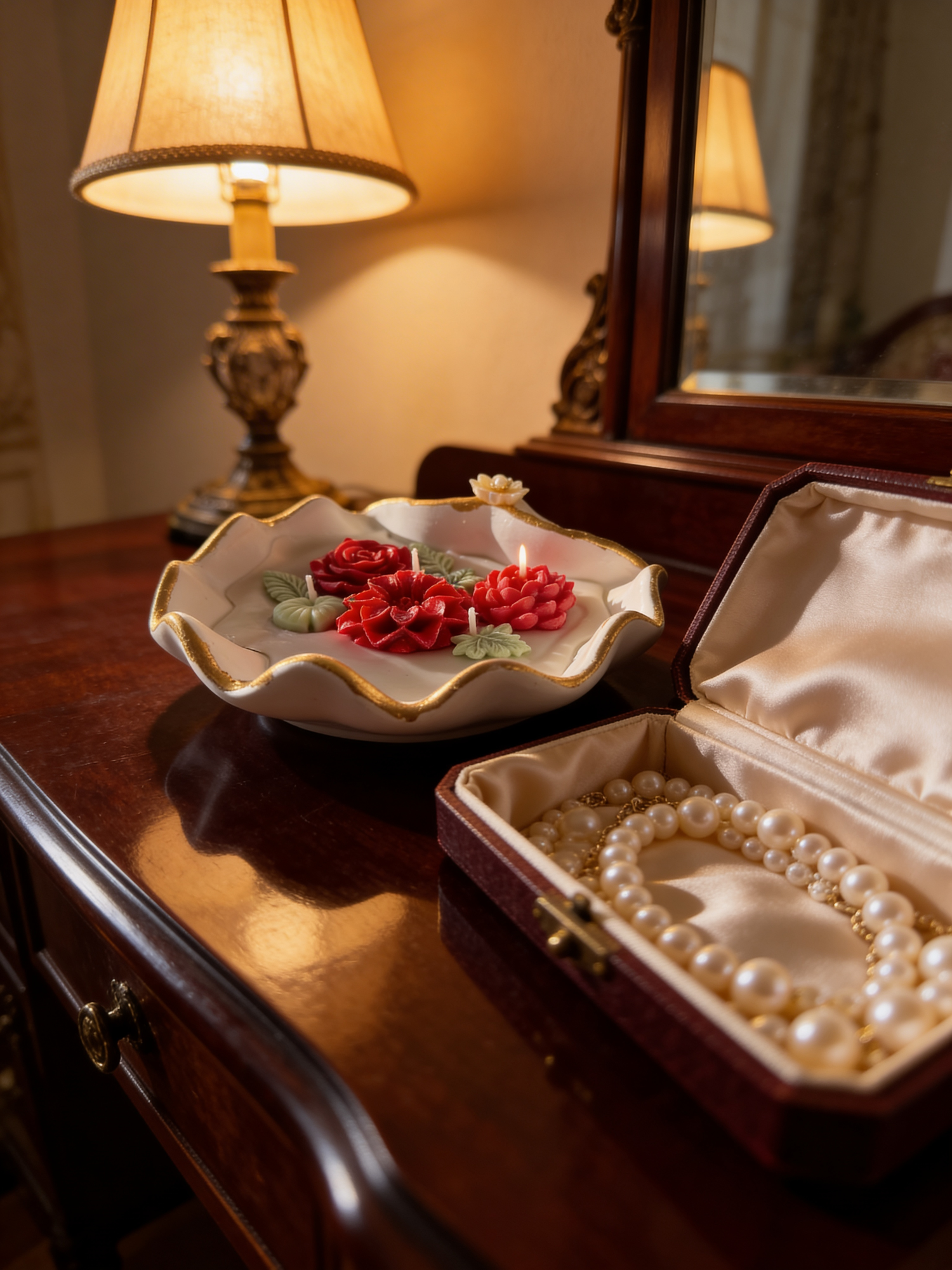 Crimson Luxe Arrangement